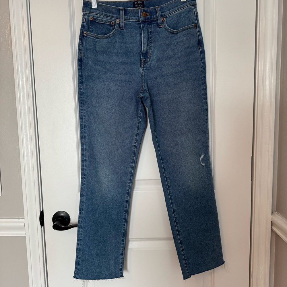 J. Crew Women’s Essential Straight Leg Size 26 Jeans